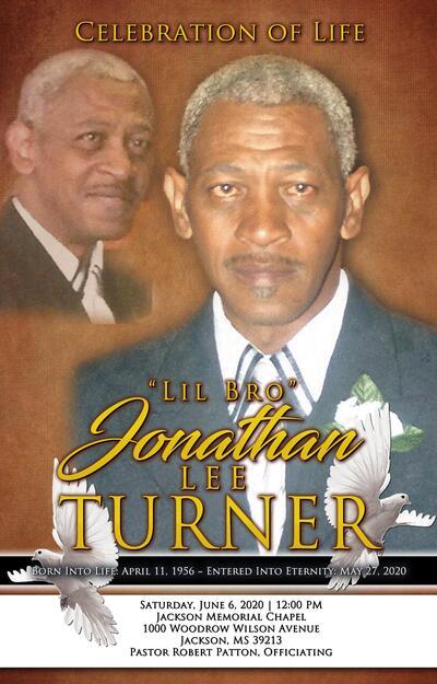 Jonathan Turner Obituary - Jackson, Mississippi 