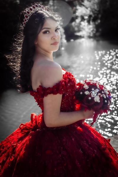 strapless open back dress Dress Phoebe Red  Marielle Stokkelaar