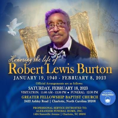 Robert Burton Obituary Death Notice and Service Information