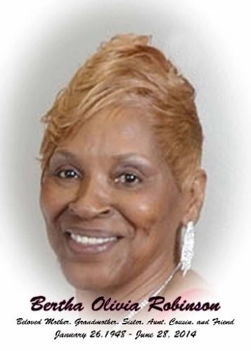 Bertha Robinson obituary