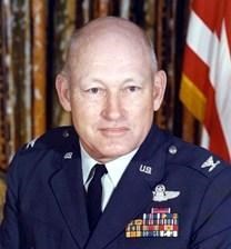 Col. Glen Randolph Dunlap, USAF Ret. obituary, 1921-2013