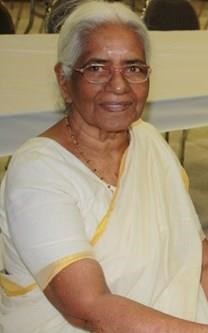 Bhavani Amma Raghava Panicker obituary, 1923-2017, Frisco, TX