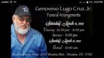 Geno L. Cruz Jr. obituary, 1954-2017, Pasadena, TX