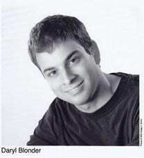 Daryl M. Blonder obituary, 1981-2012, Salem, CT