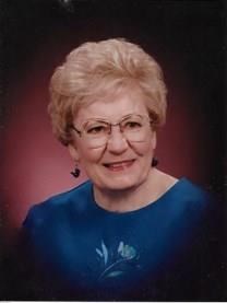 Jean Marise Nordmeyer obituary, 1927-2016, Bella Vista, AR