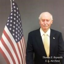 Thomas Edward Reynolds obituary, 1924-2017, Williamsburg, VA