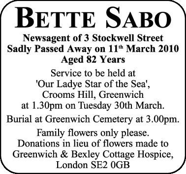 Bette Sabo Obituary Isle Of Man Isle Of Man Isle Of Man Today