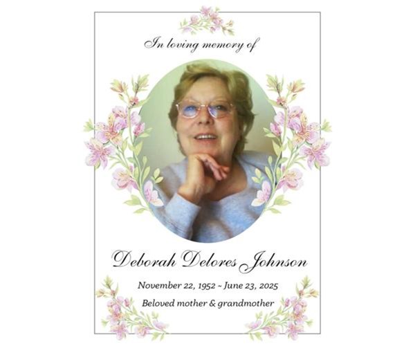 Deborah D. Johnson Obituary (2025) Oak Grove, MO Royer Funeral