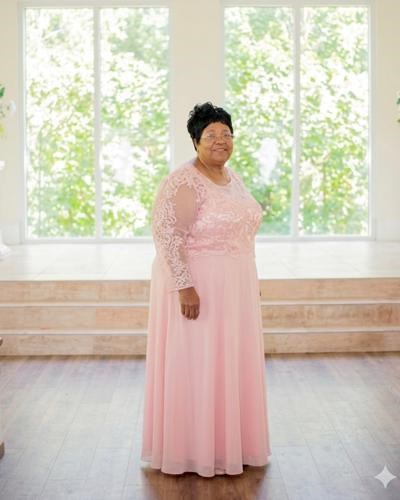 adult barbie pink dress Prom Dress 88221