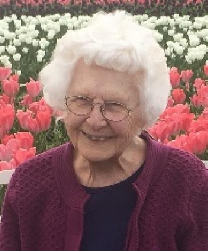 Verna Mildred Ganstrom obituary, 1919-2018, Portland, OR