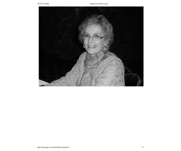 Maureen Love Obituary (1943 2022) Hayward, FL Sawyer County Record
