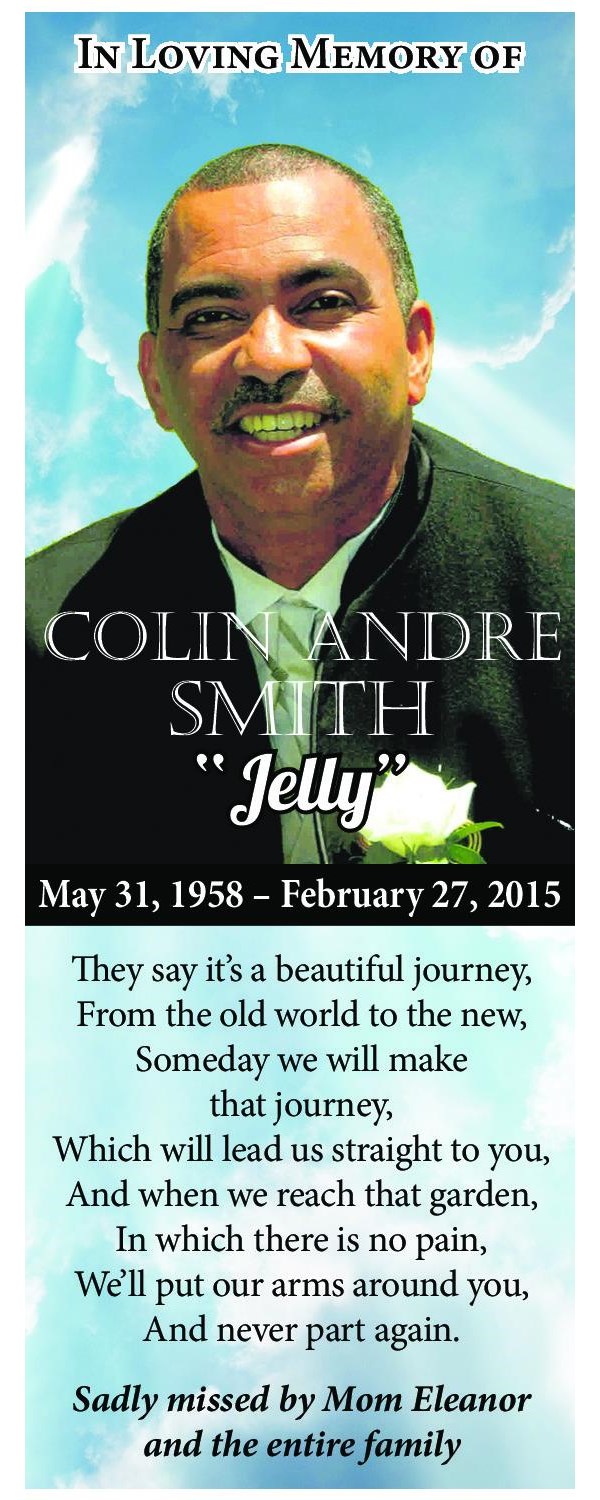 Colin Smith Obituary (2019) Hamilton Parish, Bermuda The Royal Gazette