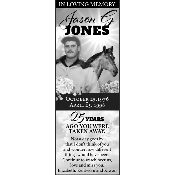 Jason Jones Obituary (2023) Legacy Remembers