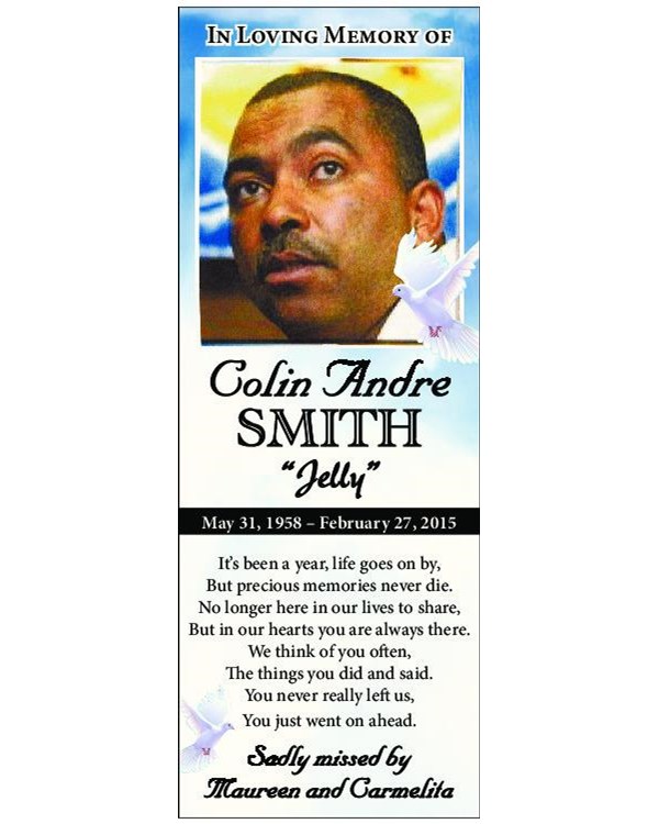 Colin Smith Obituary (2016) Hamilton Parish, Bermuda The Royal Gazette