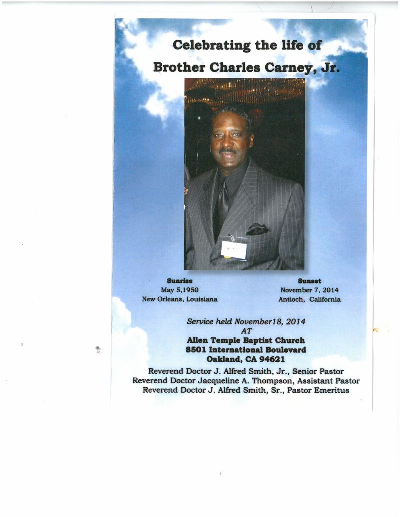 Charles Carney Obituary