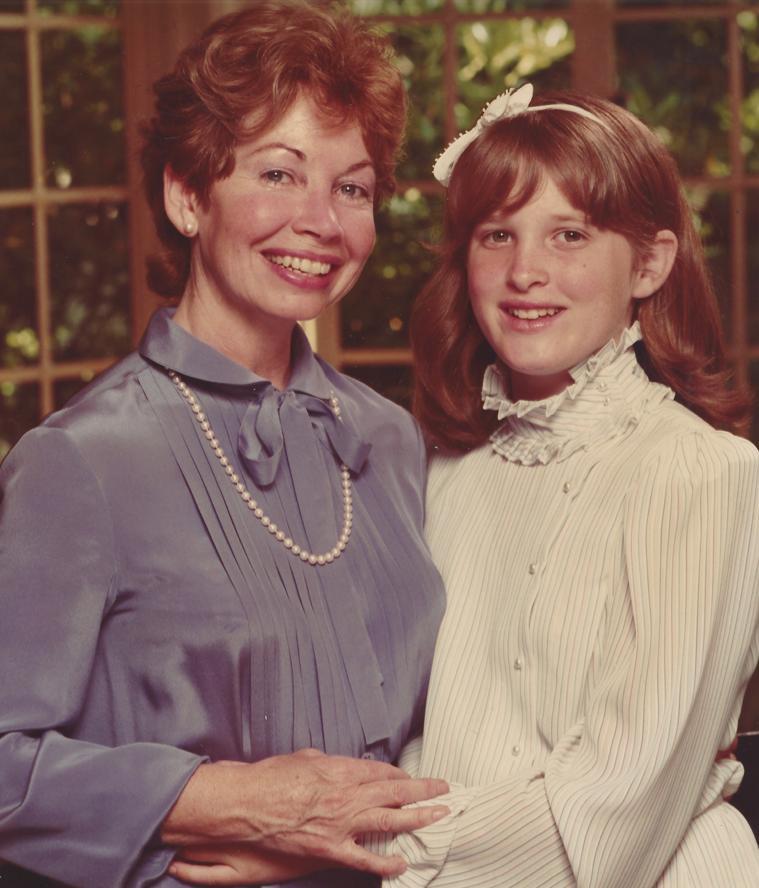 Mama (Alyce) and daughter, Catherine Falk