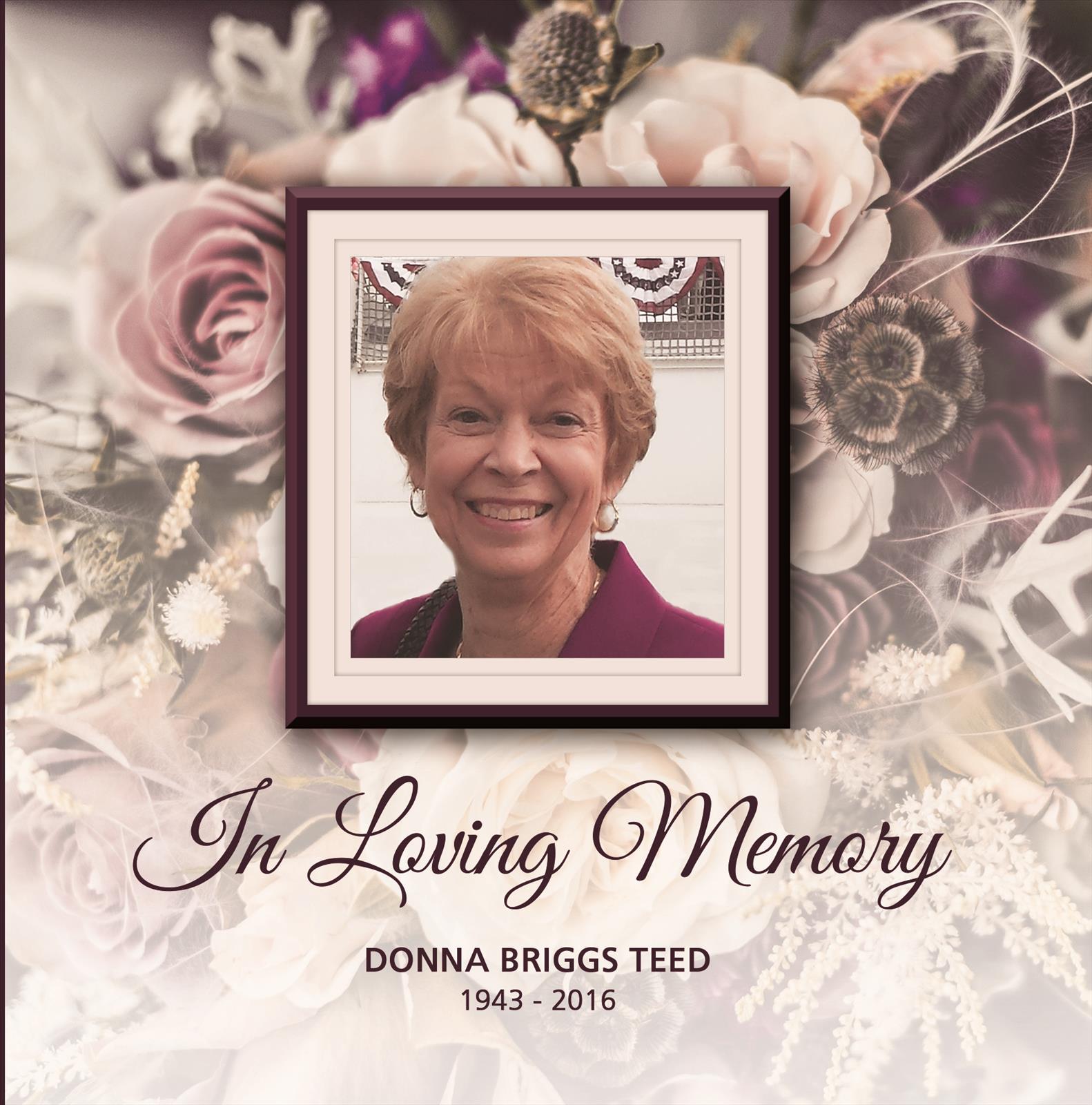 Donna Teed Obituary (1943 - 2016) - Legacy Remembers