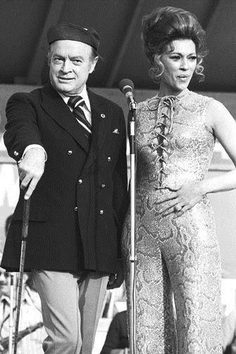 circa 1972 with Bob Hope's last Christmas Tour in Asia