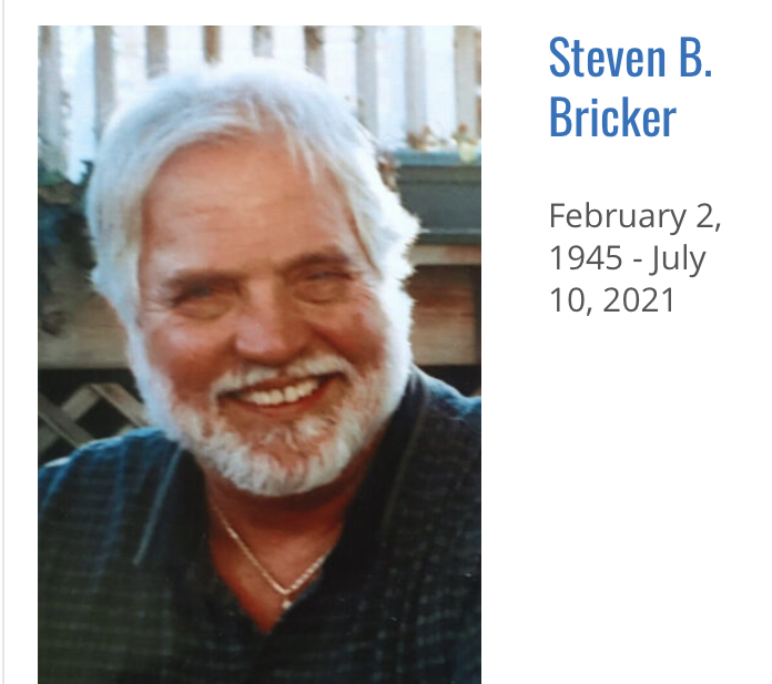 Steven Bricker Obituary Death Notice and Service Information